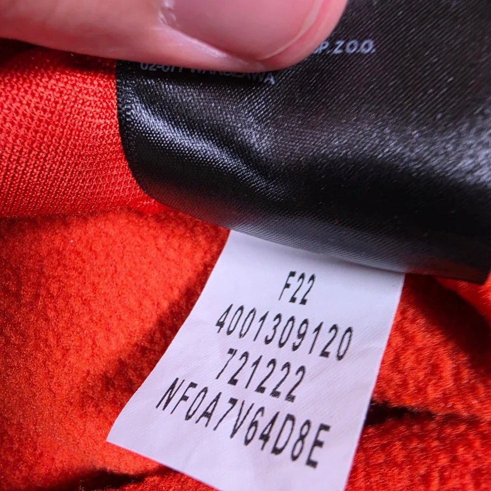 NEW The North Face Canyonlands Mens M/M Orange Stretch Full Zip L/S NF0A7V64D8E